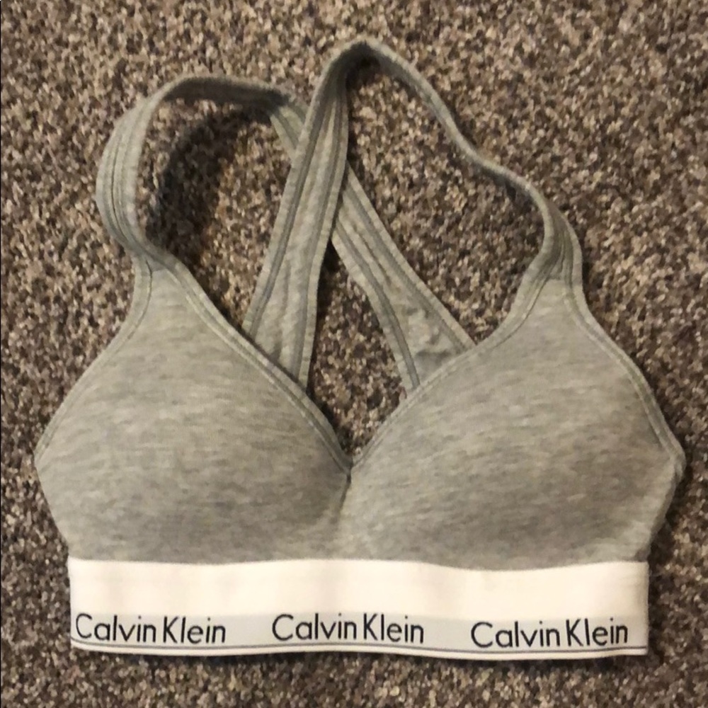 Calvin Klein push ups sports bra